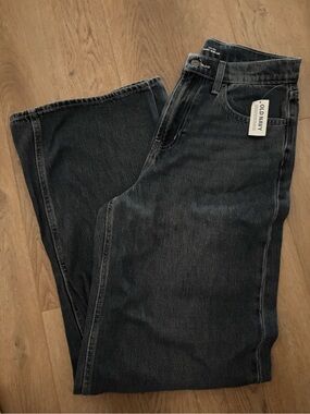 Old Navy NWT High-Waisted Baggy Wide Jeans, 4Tall